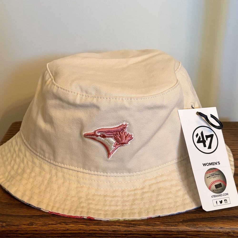 Toronto Blue Jays 47 Brand Women’s Pollinator Bucket Hat NWT